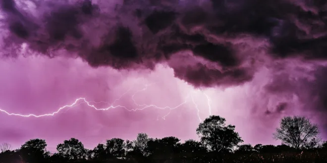 The Sky is not the storm. Hope in gloomy days.